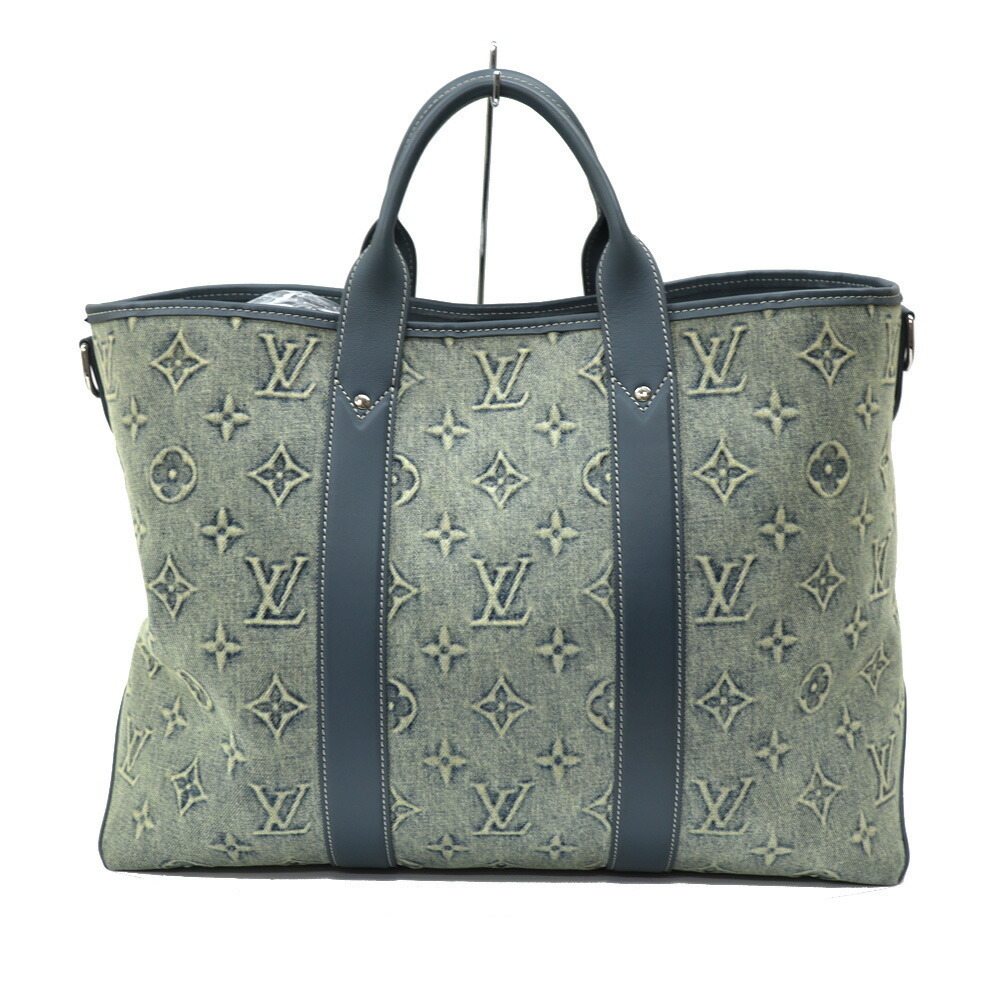 Louis Vuitton Tote Denim Bag Weekend